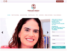 Tablet Screenshot of fernandapessoa.com.br